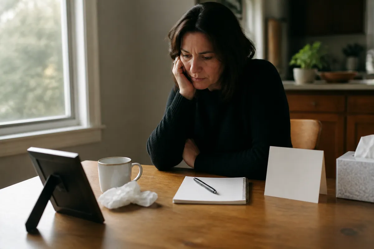 Illustration supporting How to Write a Eulogy for a Parent You Had a Complicated Relationship With