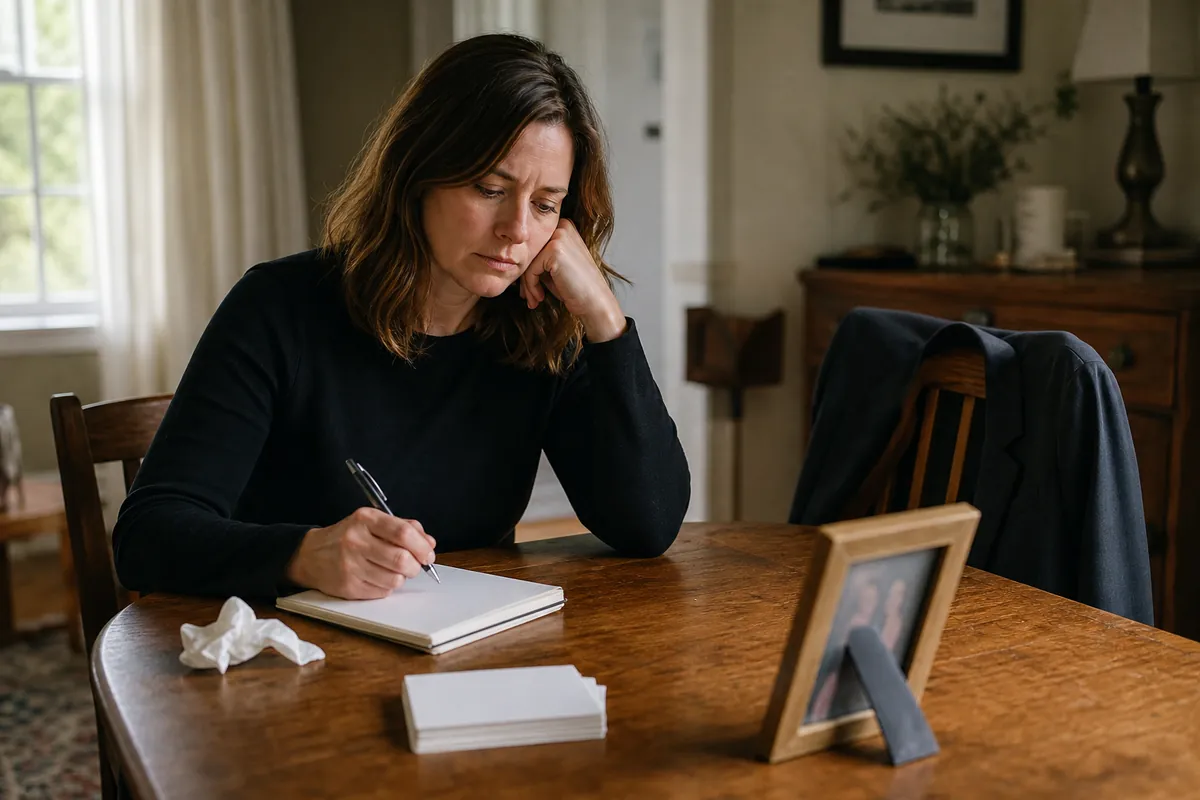 Illustration supporting How to Word a Eulogy for Someone You Didn't Know Well